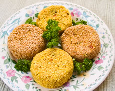 Gourmet Baked Tofu Patties