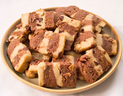 Chocolate Ribbon Cookies