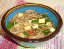 Japanese Tofu Noodle Soup