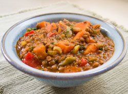 Lentil Sweet Potato Stew