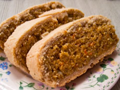 Nut Loaf Wrapped In Pastry