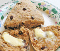 Oatmeal Current Scones