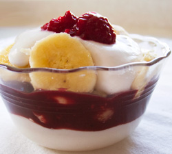 Acai Berry Banana Dessert Recipe
