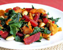 Sweet Potatoes, Beets and Greens