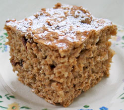 Low Fat Applesauce Cake