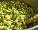 Vegan Asparagus Risotto