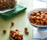 BBQ Roasted Chickpeas