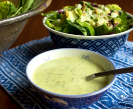 Creamy Cauliflower Herb Dressing