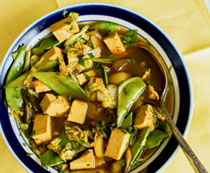 Chinese Cabbage and Tofu Soup