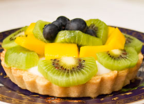 Coconut Fruit Tarts