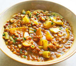 Barley Lentil Soup