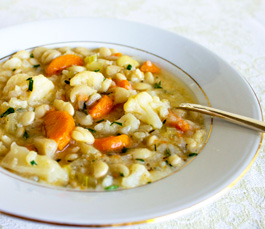 Crockpot Lima Bean Soup