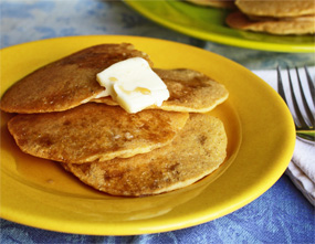 Gluten-Free Cornmeal Pancakes