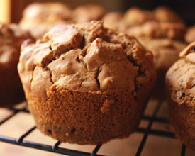 Gluten Free Raisin Walnut Muffins