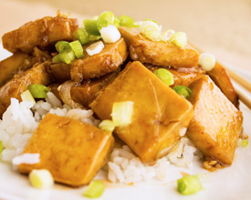 Caramel-Cooked Tofu