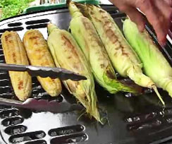 Grilling Corn
