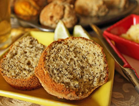 GF Lemon Poppyseed Muffins