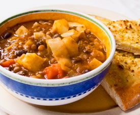 Lentil Black Bean Stew