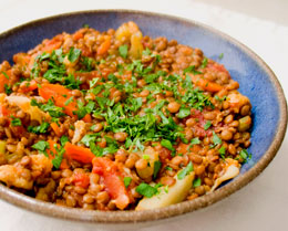 Lentil Vegetable Supper
