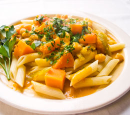 Pasta Butternut Squash & Chickpeas