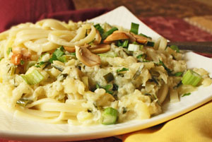 Pineapple Coconut Noodles