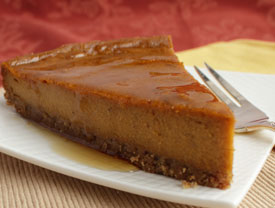 Vegan Pumpkin Cheesecake