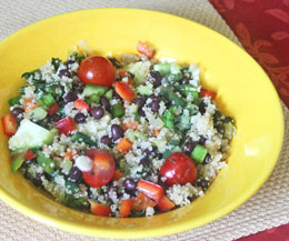 Quinoa Black Bean Salad