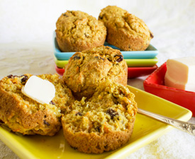Quinoa Carrot Cake Muffins