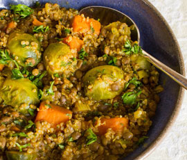Quinoa Lentil Vegetable Stew
