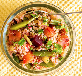 Quinoa Roasted Root Vegetable Salad