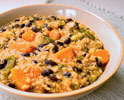 Quinoa Black Bean Sweet Potato Stew