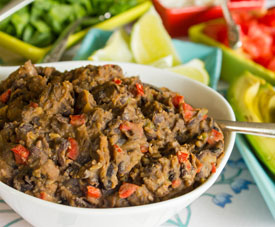 Refried Black Beans