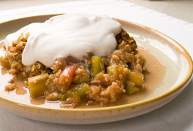 Rhubarb Crisp