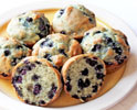 Sour Cream Blueberry Muffins