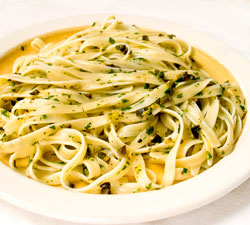 Spaghetti With Olives And Lemon