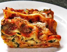 Spinach Lasagna