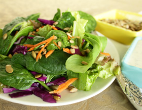 Fresh Baby Spinach Salad
