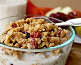Steel Cut Oats & Amaranth Breakfast Cereal