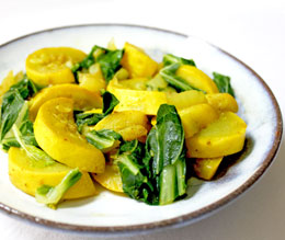 Summer Squash and Bok Choy