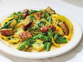 Tempeh Noodle Stir Fry