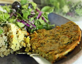 Tofu Veggie Frittata