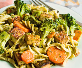 Pasta, Tofu and Veggies