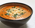 Cream of Tomato and Chickpea Soup