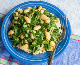 White Beans And Greens