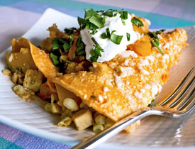 Winter Squash Enchiladas