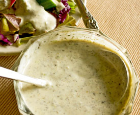 Yogurt Tahini Salad Dressing