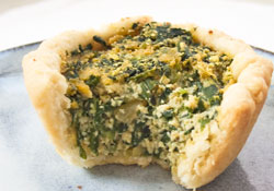 Spinach Tofu Tart
