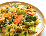Quinoa, Vegetable Stir Fry