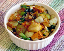Tofu Bak Choy Stir Fry