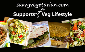 Savvy Vegetarian Supports Veg LIfestyle